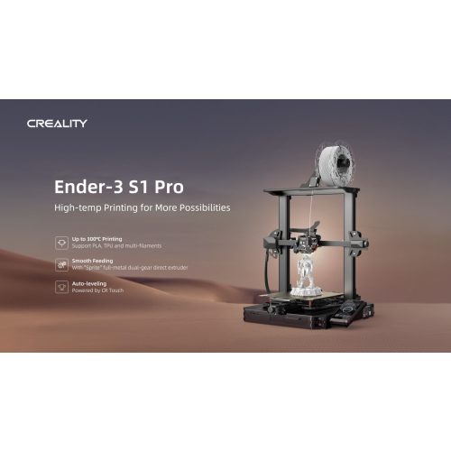 Creality Ender 3 S1 Pro  (High Temp) - előrendelés márc 15