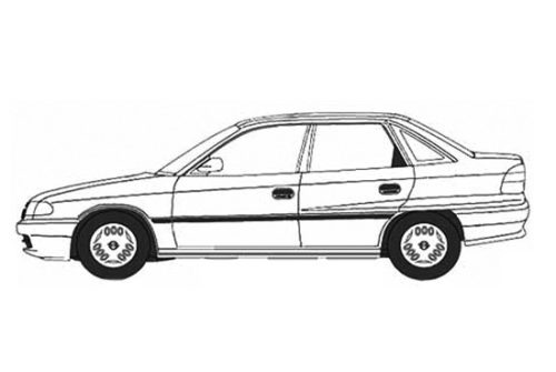 Opel Astra F 4 ajtós - Évjárat: 1991-1998