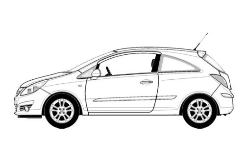 Opel Corsa D 3 ajtós - Évjárat: 2006-2015