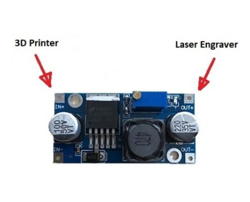 Board for Connecting Laser Engraver Creality Ender 3, Ender 3 PRO