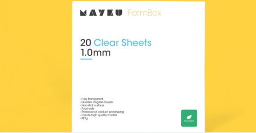 Mayku - Clear Sheets 1mm 20db