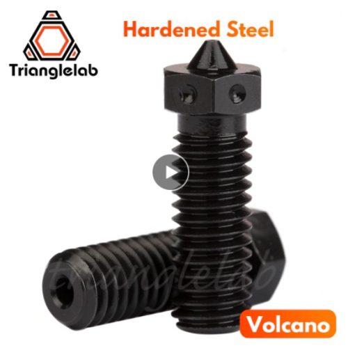 Nozzle Vulcano - Hardened Steel for High Temp and Carbon mats