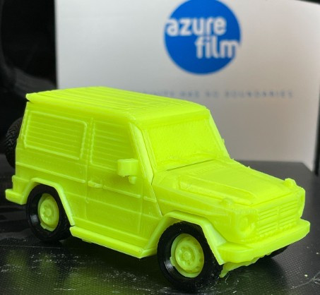 Azure PETG - neon lime (újra használható spool-on)