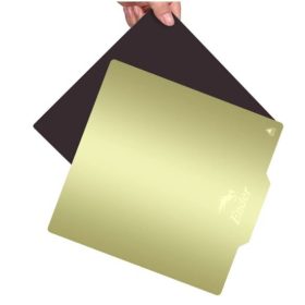   235*235*1,2 mm-es kétoldalas PEI bevonatos nyomtatóplatform az Ender sorozatú 3D nyomtató