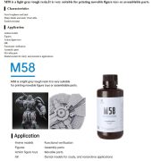 Resione: M58 - light gray tough resin