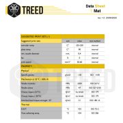 TreeD: ABS T-MAT - fehér