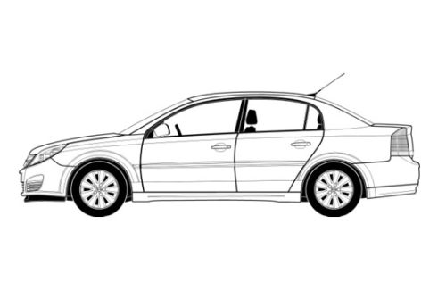 Opel Vectra C 4 ajtós - Évjárat: 2002-2008